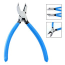 Plastic Handle Diagonal Pliers Electrical Wire Cable Cutting Snips Pliers