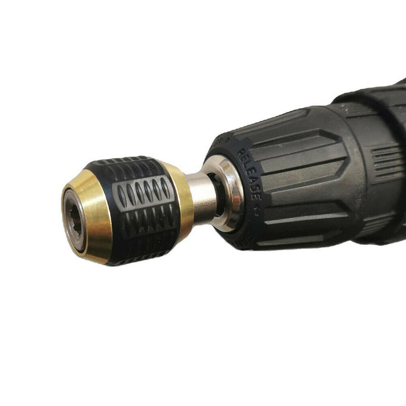 60mm Mini Hexagonal Screwdriver 1/4 Hex Shank Impact Driver Drill Chuck Durable