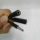 3.5mm Y Splitter Audio Adapter 1 Male Plug to 2 Dual Female Jacks