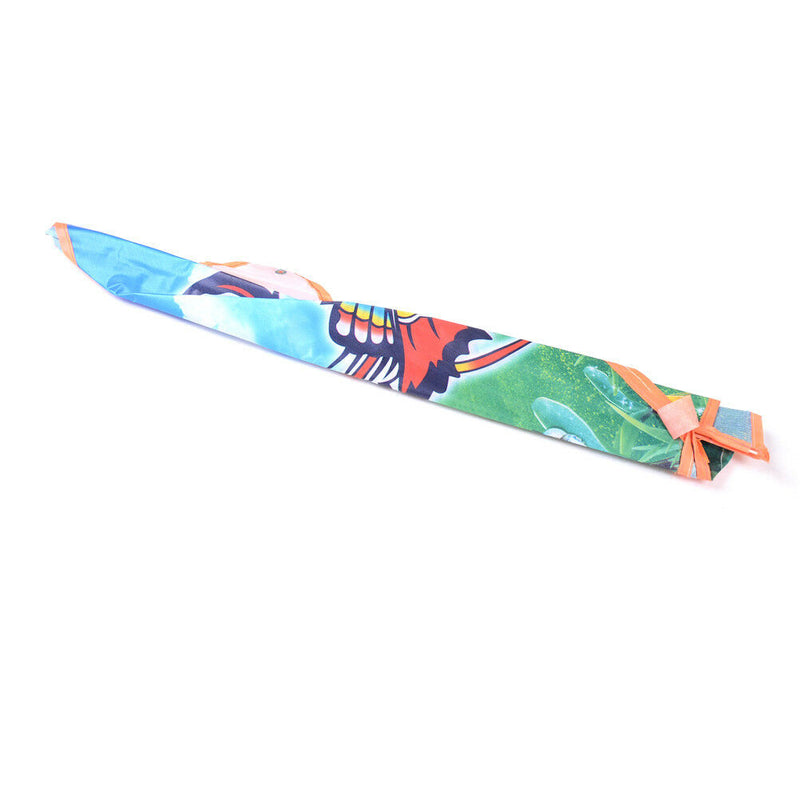 1PC 80cm Butterfly Printed Long Tail Kite Children Outdoor Garden Fun Toys %o