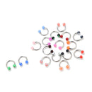 10x Eyebrow Lip Tongue Nose Navel Belly Button Studs Body Piercing ly