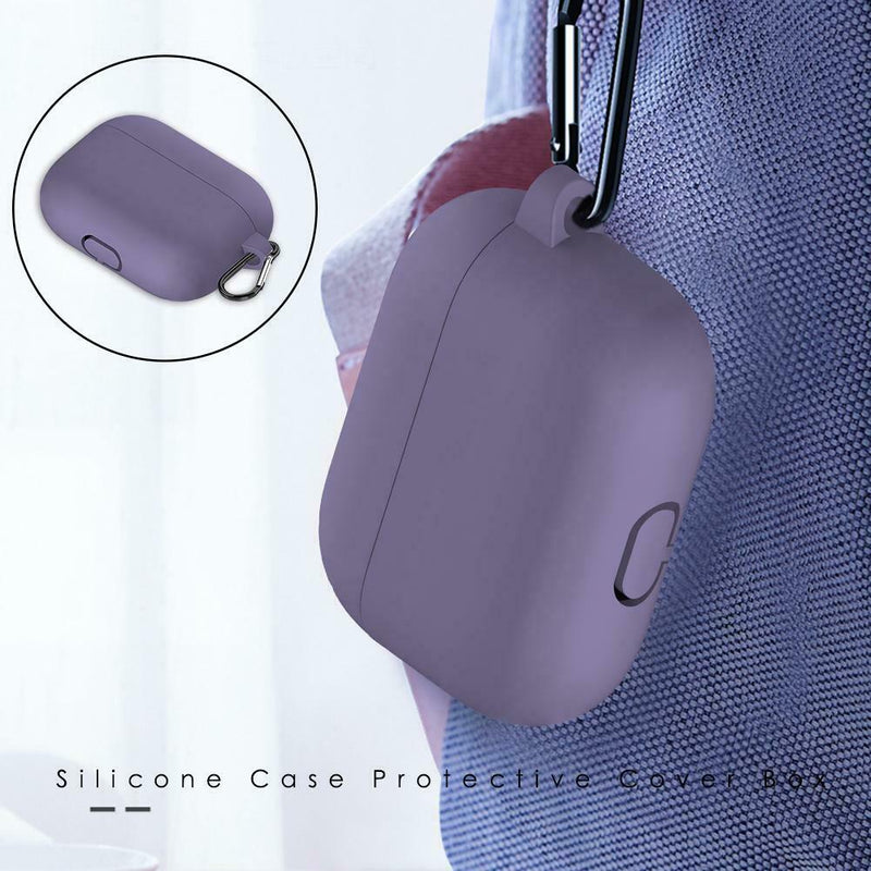 Dustproof Silicone Case Container Shockproof Bag Cover for Airpods Pro Earphone