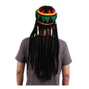 Rhasta Rasta Hat Jamaica Beanie Knit Crochet Slouchy Bob Marley Reggae Styl