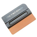 Carbon Fiber Film Magnetic Squeegee Car Vinyl Wrap Scraper with Suede Felt