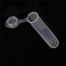 20Pcs 10ml Plastic Centrifuge Lab Test Tube Vial Sample Container with Cap M&E