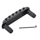Black 6-String Guitar Bridge Jazz Bridge For 6-String Electric Guitar Saddl