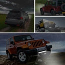 8 Inch 18W LED Work Light Bar Ultra Thin Waterproof Offroad Driving Lamp A