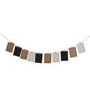 10pcs Paper Photo Frame 6inch hanging with Clip Cord