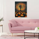 Diamond Painting Halloween Pumpkin Full Round Drill Cross Stitch (WX454)