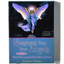 Messages From Your Angels Oracle Cards Deck Mysterious Tarot Cards Board Gam Hn