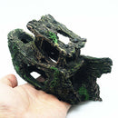 Aquarium Ornament Wreck Destory Boat Sculpture   Tank Artificial Decor