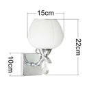 Wall Sconces Lighting Glass Shade Wall Lamp for Bedroom, Hallway, Corridor