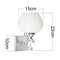 Wall Sconces Lighting Glass Shade Wall Lamp for Bedroom, Hallway, Corridor
