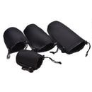 4X Neoprene DSLR Camera Lens Soft Protector carry Pouch Bag Case Set S M L XL.AU