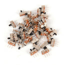 40X 3 Pin SS12D00G3 2 Position SPDT 1P2T PCB Panel Mini Vertical Slide Switch F9