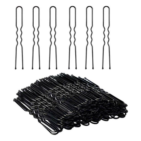 80 Pieces U Shaped Hair Pins Hair Pins Bun Hair Pins,Wedding Bridal Black Hair