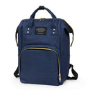 Women Mummy Maternity Travel Backpacks Baby Nursing Handbags (Dark Blue)