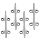 4 Pieces 316 Stainless Steel Boat Cleat Dock Rope Yacht Anchor Line Holder