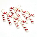 100 Pcs Christmas TREE Hanging Candy Cane Ornaments Festival Party Xmas Tre C3L1