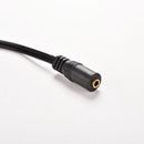 3.5mm 1/8" Stereo Female to 2 Male RCA Adapter AUX Audio Y Cable Splitte.f`US