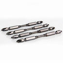 PH2 1/4 inch Hardness Magnetic 110MM Cross Head Screwdriver Bit Extended Le
