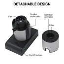 Aluminum Alloy Smoke Infuser Cocktail BBQ Smoker Easily Use Indoor Cooking