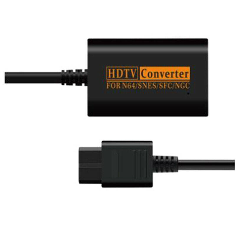 HDMI Converter To HDTV Video Cable Splitter Game Conversion For N64 SNES  Hn