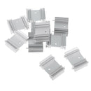 10Pieces Cooling Module,25x34x12mm Aluminum Heat Sink Heatsink Cooler Fin for