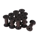 10pcs Craft Wooden DIY Sewing Tool Wooden Spool for Handmade Craft String Twine