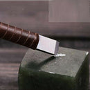 Set of 8 Chisel Stone Wood Carving Seal Engraving Set Hobby Craft Tool