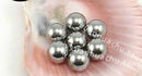 100 pcs stainless steel nail polish agitator mixing balls  5mm 0.25" inch