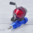 Alloy Fishing Reel Saltwater Closed Face Under-spin Reel 3.0:1 Red