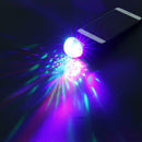 USB Powered Mini RGB LED Disco Ball Shape Stage Effect Party Club DJ Light L