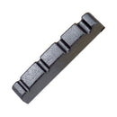 2 Pcs Bass Slotted Nut String Instrument Replacement Accessory Black