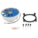 Computer CPU Cooler Heatsink 120*120*20mm Fan Radiator for Intel 775 Blue