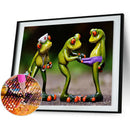 Frog 5D DIY Full Round Drill Diamond Painting Rhinestone Picture Decoration