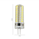 G4 LED Lamp AC 220V 5W 72 SMD2835 Warm White 360 Degree Silicone LED Light