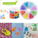 Knitting Stitch Markers Crochet Plastic Holders Locking Needle Crafts Clip