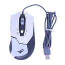 T1 USB Wired 6 Keys 1600DPI LED Backlight Standard Gaming Mouse A