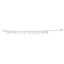 Metal Rhinestone Crystal Tassel Anklet Ankle Bracelet Link Chain Fashion