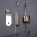 Chrome Throttle Return Spring Bracket Double Spring For Chevrolet Ford