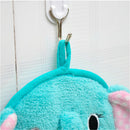 Kids Nursery Hand Towel Cartoon Animal Kitchen Bath Hanging Wipe Soft Towel