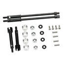 Metal Wheel Hubs for 1:24 Axial SCX24 90081 RC Crawler Cars with 4mm Widen Axle