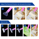 24Pcs 5D Diamond Painting Tools Pen Set F. DIY Art Craft w/ 28 Grids Storage Box