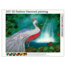 5D Diamond Embroidery Painting DIY Waterfall Bird Rhinestones Cross Stitch