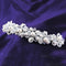 Women Bridal Wedding Diamond Crystal Rhinestone Flower Hair Pin Clip Pear Dwwj