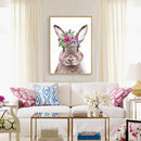 5D DIY Diamond Painting Garland Rabbit Full Round Drill Embroidery Craft