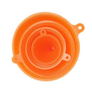 4Pcs Plastic Funnel Set for Car Oil Gas and Fluids Auto Kitchen Home Function
