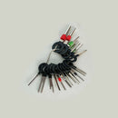 18PCS Terminal Removal Tools Car Plug Circuit Crimp Wire Connector Pin Extractor