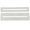 Set of 2 Guitar Fretboard Fingerboard Protectors Stainless Steel---1 Wide+1